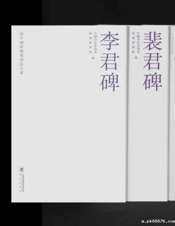 新中国新发现书法大系：《裴君碑》《李君碑》